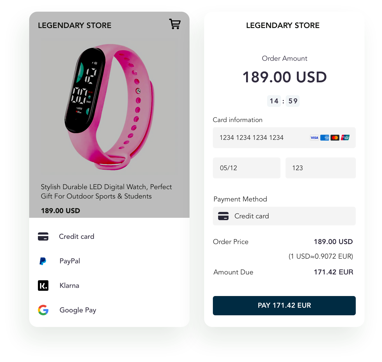 Wondergate cross-border payment solution feature